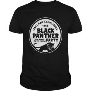 Oakland California 1966 Black Panther All Power To The People Party Shirt